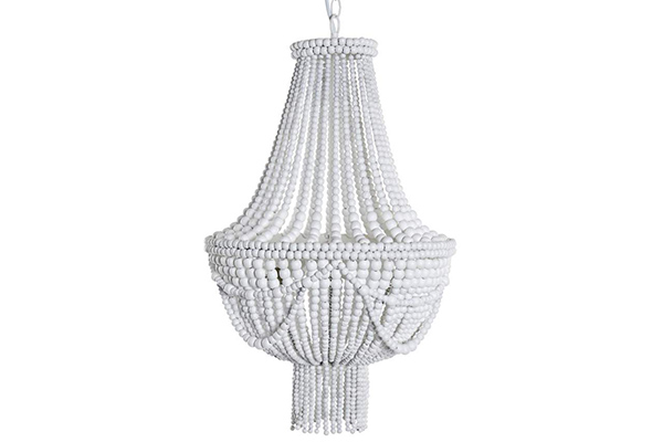 Ceiling lamp metal mdf 50x50x128 50 balls white