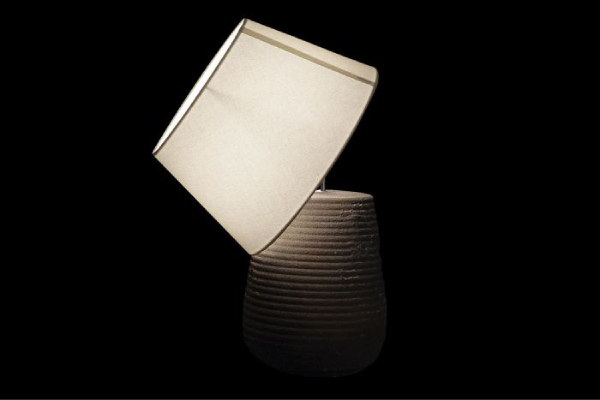 Table lamp dolomite 32x32x51 aged 2 mod.