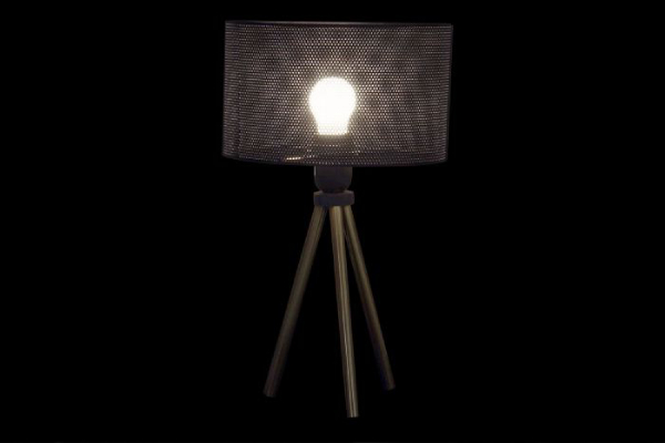Lampa sa rupičastim abažurom 22x22x36