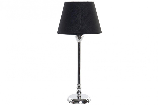 Lampa linen black 25x25x56