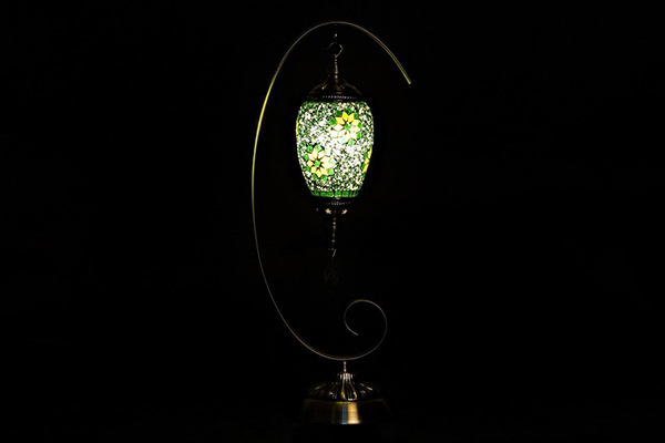 Table lamp metal glass 16x23x56 pendant 2 mod.