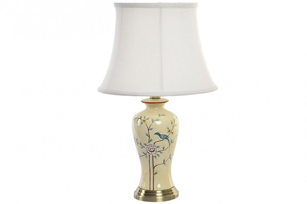 Table lamp ceramic 36x36x58 oriental sparkly