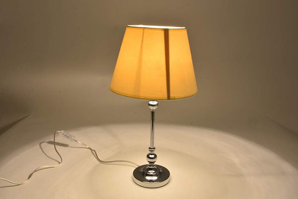 Table lamp metal chrome plating 24x45 2 mod.