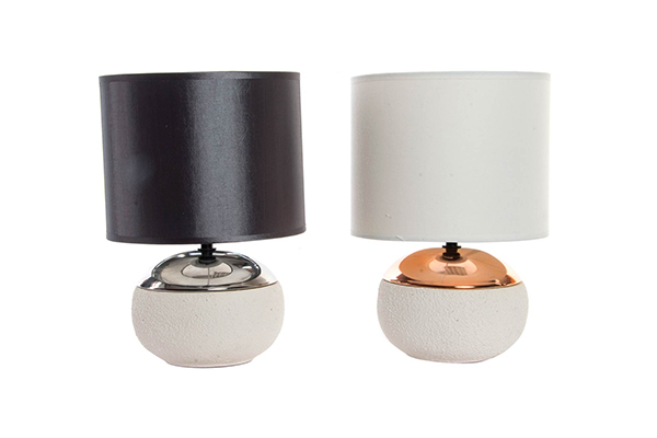 Lamp ceramic 20x30 e14 2 col