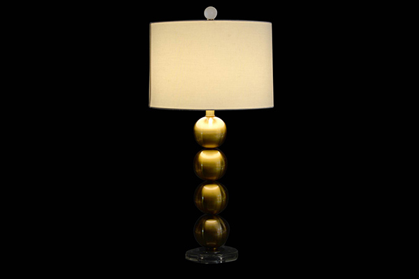 Lampa zlatne kugle 36x36x73,5