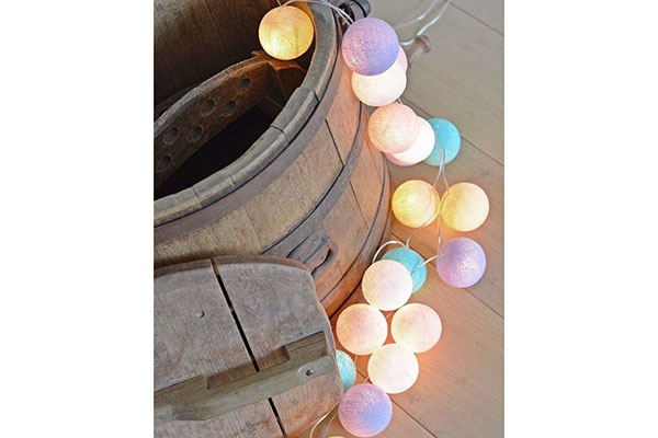 Lampioni soft colour 10 loptica 150 cm