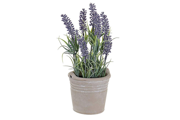 Flower pe iron 11x11x27 lavender