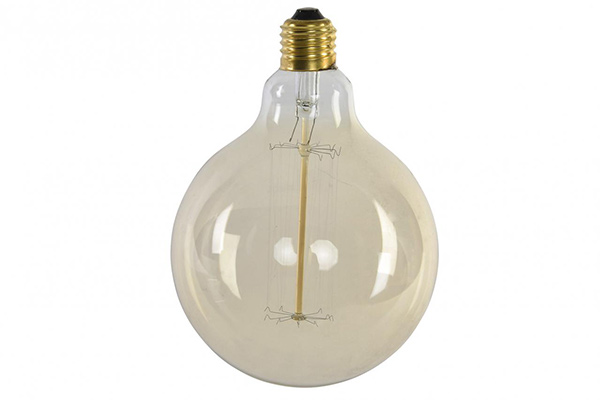 Light bulb glass 12,5x18 edison amber
