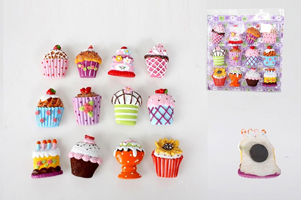 Magnet za frizider/cup cakes