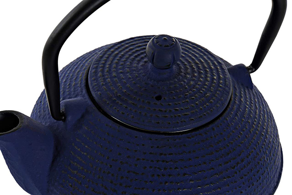 Teapot cast iron 15,3x12,9x14,5 500 ml. blue