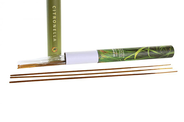 Incense stick set 10 fragrance 4,5x4,5x53,5 citron