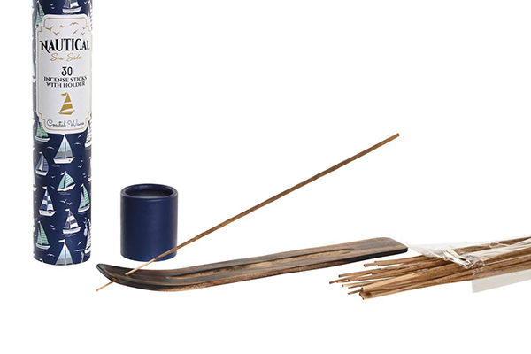 Incense stick set 30 fragrance wood 4x4x28 3 mod.