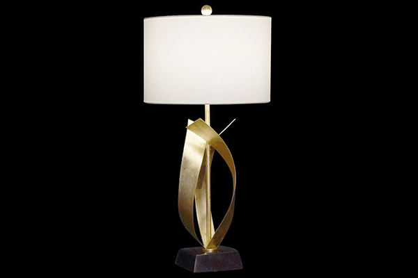 Moderna lampa golden 38x38x80