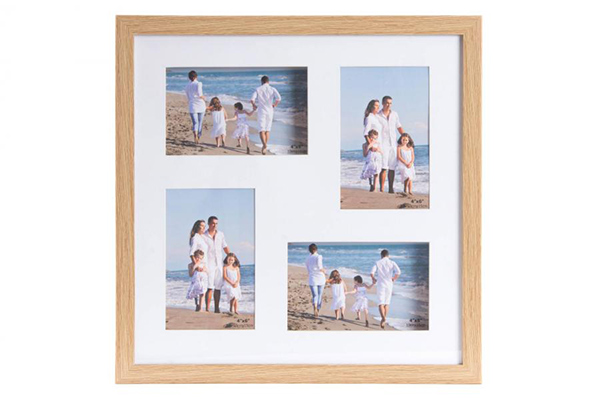 Photo frame multiphoto wall ps glass 35x35x3