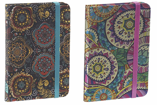Notebook paperboard 9,5x14x1,5 88h. ethnic 2 mod.