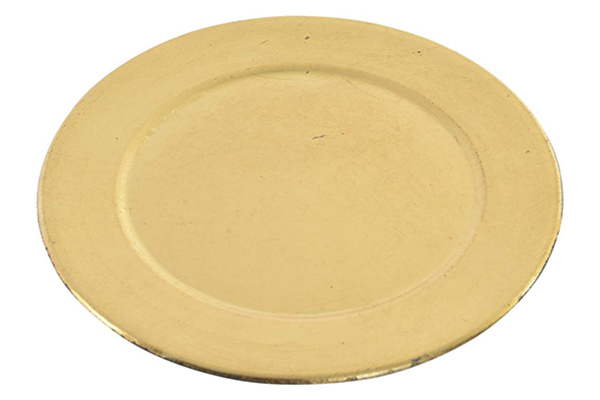Plate pp 13x13 golden