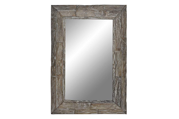 Mirror solid wood 77x6x117 trunks natural