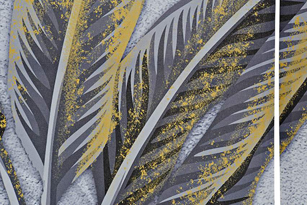 Folding screen canvas pine tree 122x2,5x180