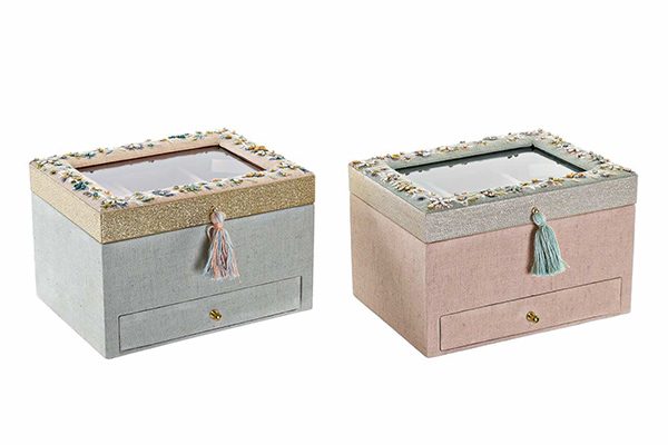 Pastelna kutija za nakit  20x16,5x13,5 2 modela