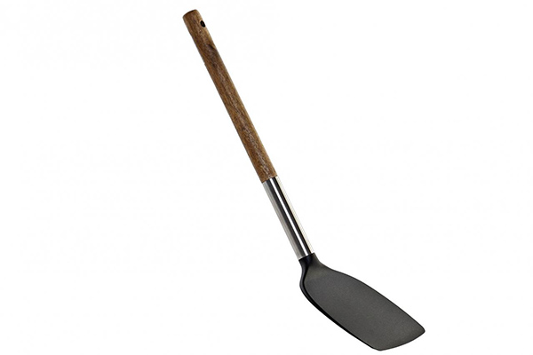 Utensil wood nylon 8x11,5x24 spatula natural