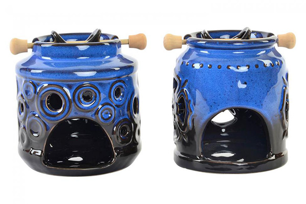 Burner ceramic 10x10x11 blue 2 mod.