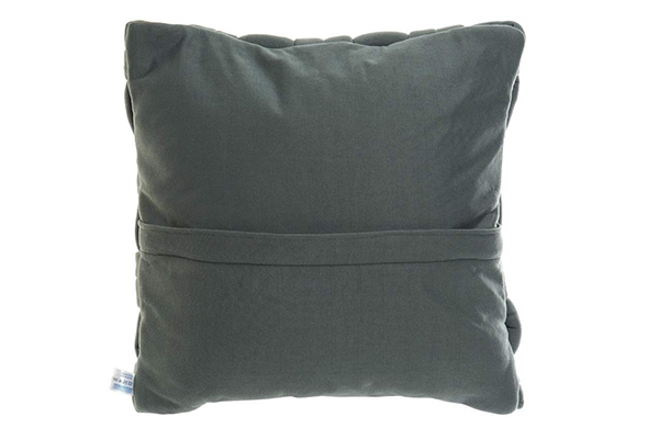 Pleteni jastuk turquoise 45x46