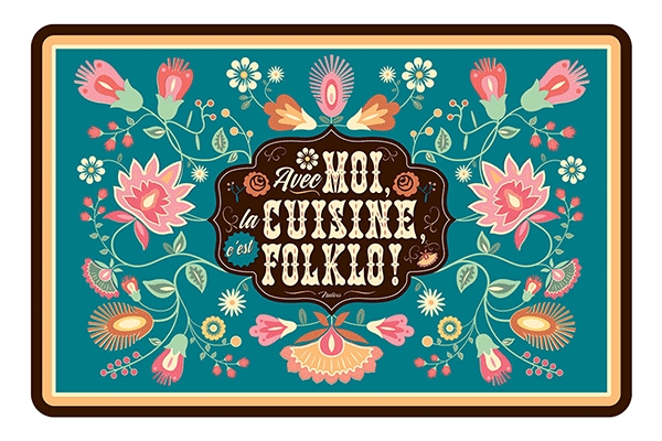 Placemat folklo