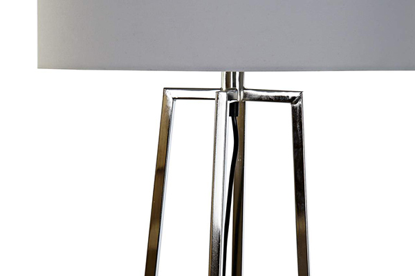Floor lamp metal polyester 40x40x158 chromed