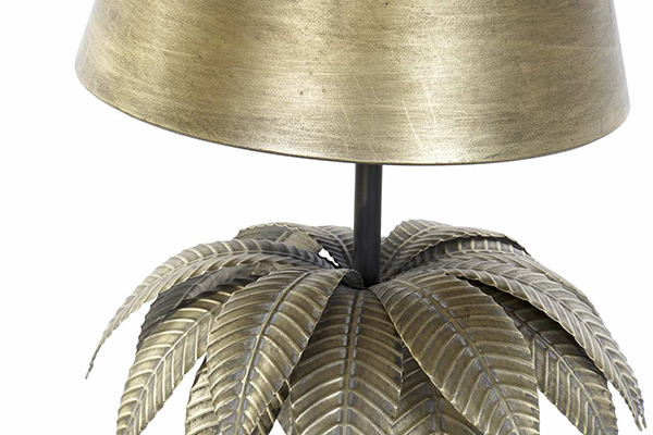 Floor lamp metal 32x32x107 palm tree golden