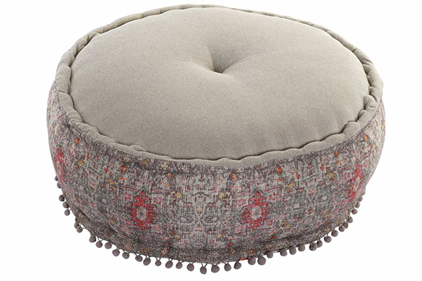 Floor cushion cotton cotton 60x60x25 4,25 kg aged