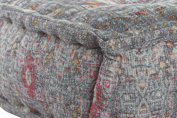 Floor cushion cotton 60x60x23 4 kg aged red