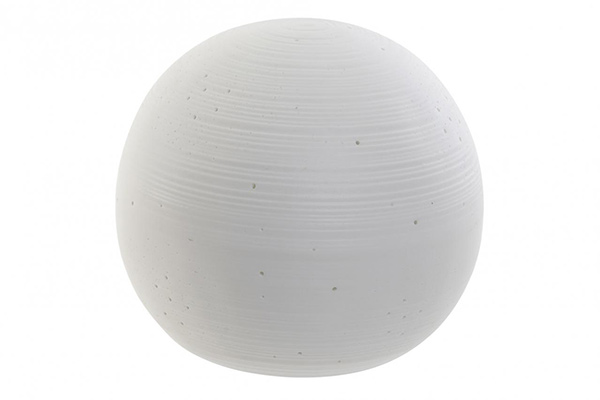 Lampe de table porcelaine led 16x14x14,5 ball