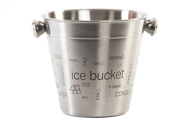 Ice bucket inox 14cm