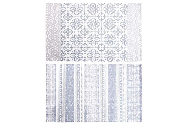Carpet cotton polyester 90x60 1200gr ethnic 2 mod.
