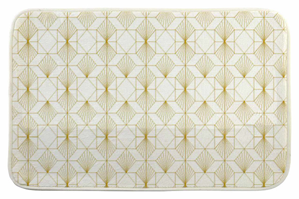 Carpet polyester 60x40 0,15 modernism white