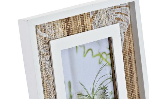 Photo frame wood 10x15 19x2x24 natural