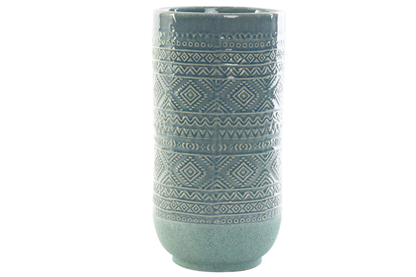 Vase gr s 14,5x28,5 bleu ciel