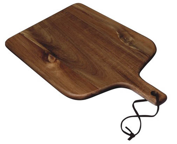 Cutting/chopping board acacia 35x25x1,5 natural