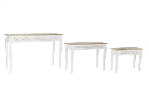 Set belih stolova / 3 120x40x78