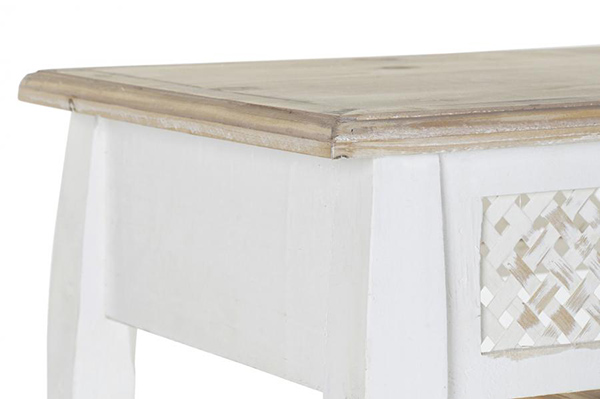 Console table set 3 firwood 120x40x78 decape white