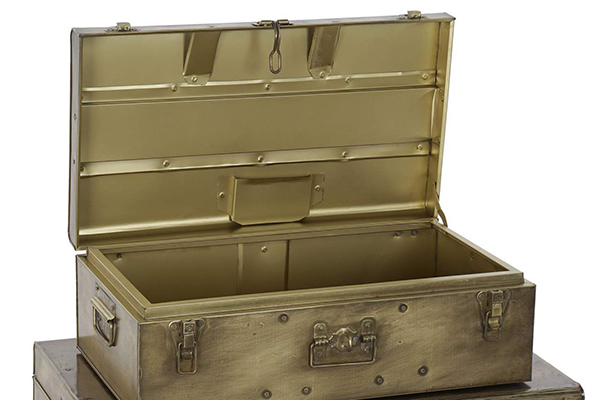 Set kovčega golden / 2 67X41X26