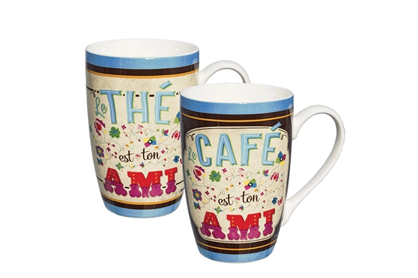 Set of 2 mugs ton ami
