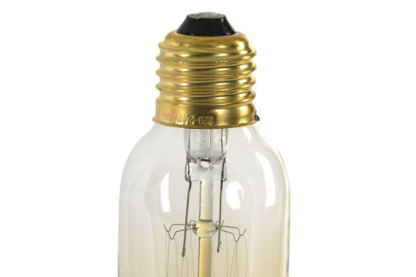 Light bulb glass 4,5x11 edison amber