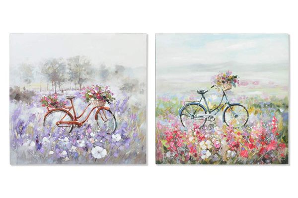 Picture canvas 100x100x4 bicycle 2 mod.