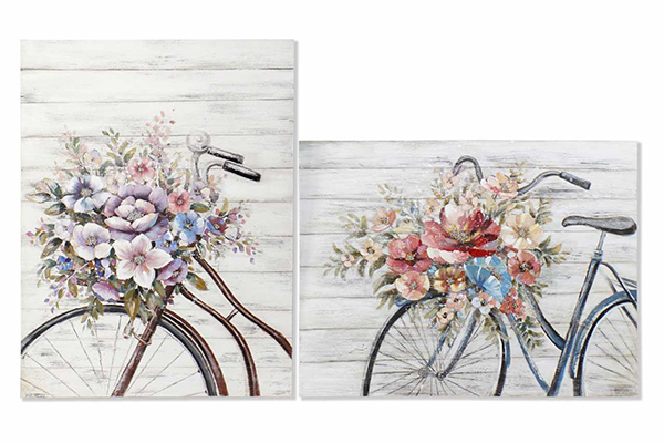 Picture canvas acrylic 120x3,8x90 bicycle 2 mod.