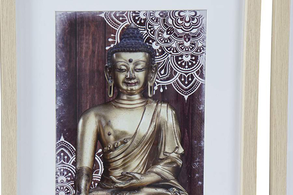 Picture ps 35x2x45 buddha framed 4 mod.
