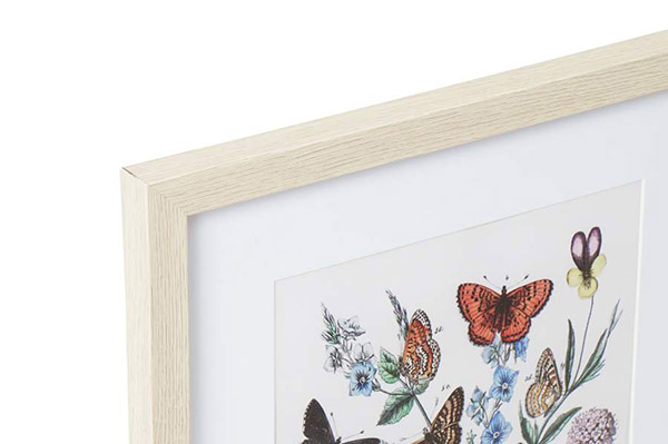 Slika butterflies framed 35x2,5x45 4 modela