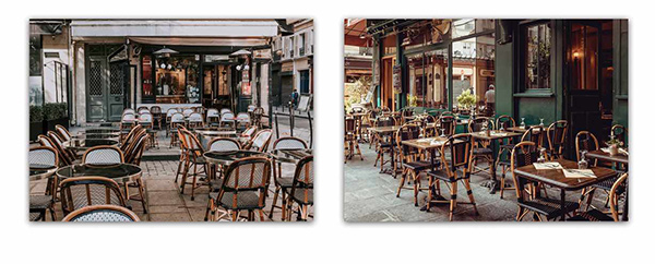 Picture canvas 70x2x50 restaurant 2 mod.