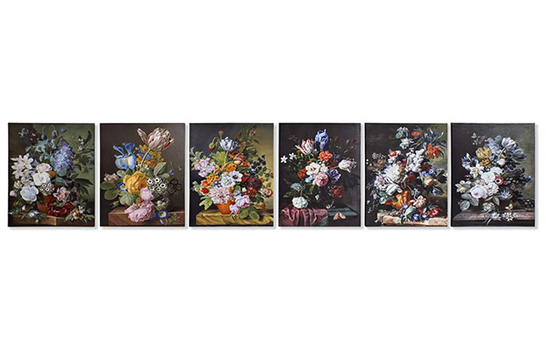 Picture canvas mdf 40x1,8x50 flowers 6 mod.