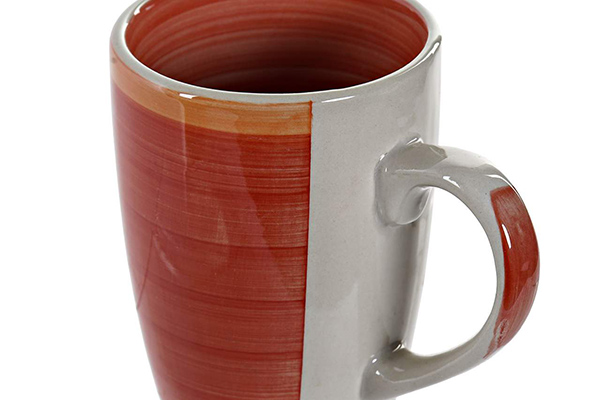 Mug crockery 12,5x8,5x10 360 ml. 3 mod.